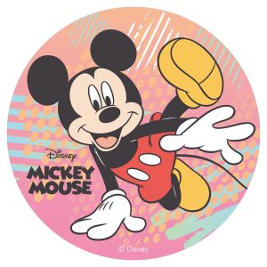 DISCO HÓSTIA PARA BOLOS MICKEY MOUSE 20CM