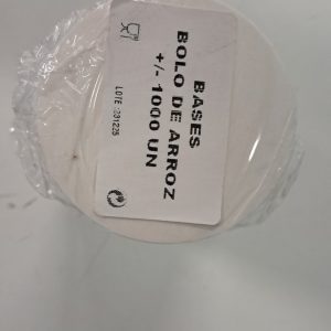 FUNDOS PARA BOLO DE ARROZ – 1000 UNIDADES