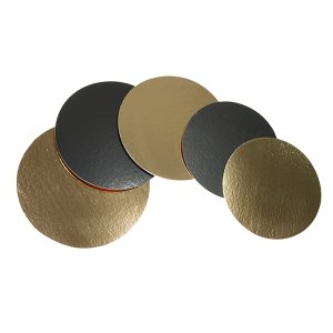 DISCOS CARTÃO OURO-PRETO 20 CM
