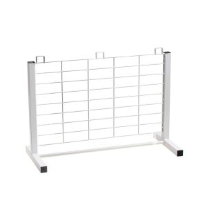 EXPOSITOR DE MESA DE METAL COM GRADE 705X300X470MM