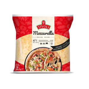 MOZZARELLA FRESCA RALADA 47 % MG – TIVOLI – 2KG