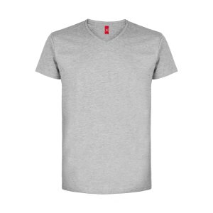 T-shirt de decote em “V” para homem 150 g/m²