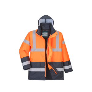Parka de Tráfego Bicolor de Alta Visibilidade S467