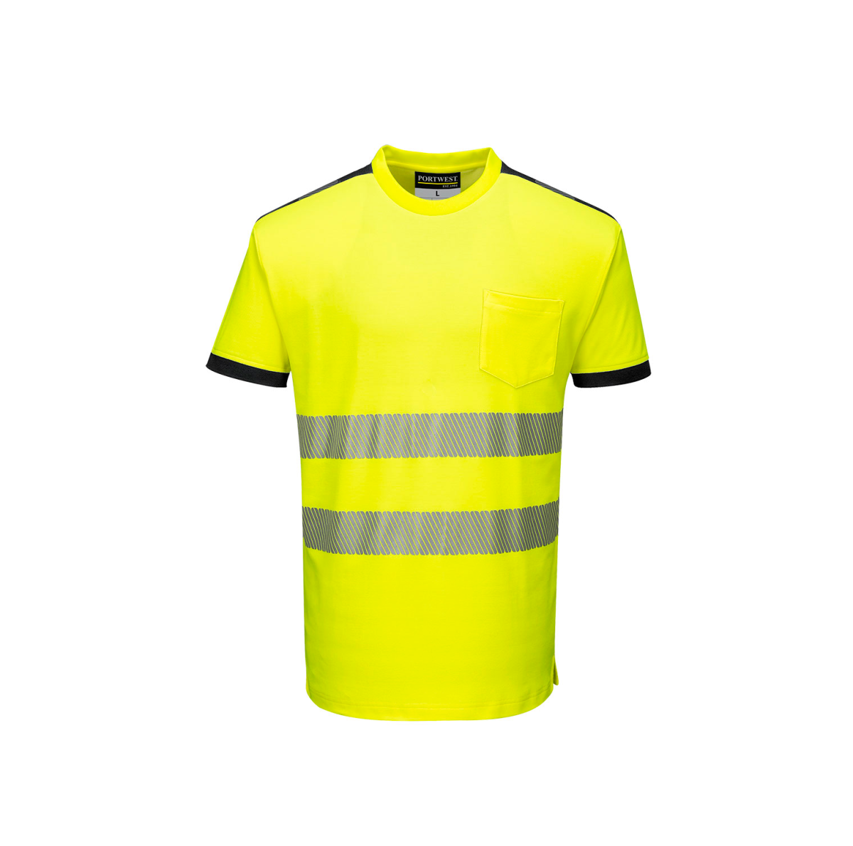 T-Shirt PW3 de Alta Visibilidade Manga Curta - Image 9