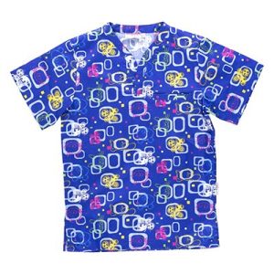 Túnica Estampada Azul
