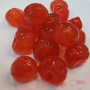 Fruta Cereja Cristalizada