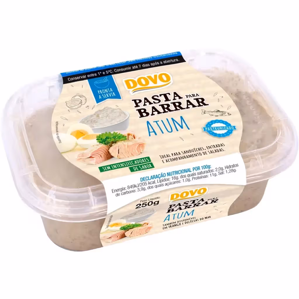 Pastas De Atum 250grs – 1cx 6x250grs