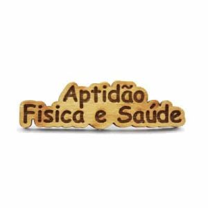 Pin de madeira – Aptidão Física e Saúde