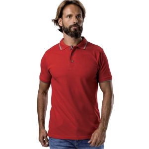 Polo Bicolor de Homem de Manga Curta “Rome”